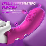 Finger Vibrator Sex Toys G Spot Vibrators With 10 Vibrations For Anal Clitoral Nipple Stimulation Mini Vibradores Heating Vibrater Adult Sex Toys For Women Couples Female