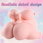Sex Dolls For Men Pregnant With Female Big Ass Torso Sex Doll Lifelike Adult Male Masturbator Toys With Realistic Vaginal Anal Breast Pussy Pregnant Sex Dolls For Woman, Big Belly