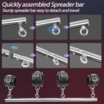 Bdsm Bondage Restraints With Handcuffs Ankle Cuffs For Couples Spreader Bar Sex Toys Bondage Gear & Accessories Adjustable Bondage Kit Adult Sex Toys & Games