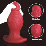 Butt Plug Realistic Dildo Anal Plug with Safe T-Shape Base (S)