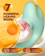 4IN1 G Spot Vibrator Dildo Sex Toys Tongue Toys for Women