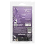 Dr. Laura Berman Rechargeable Flutter Waterproof Silicone Clitoral Vibrator Purple - Se-9730-30-2