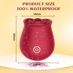 2025 Roses Toy Adult Toys For Women Rose Vibrating Massager With 10 Modes, Womens Rose Clitoral Nipple Stimulator Viboators Rose Red Toys With Magnetic Charger