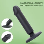 Anal Plug Pack Of 3 Anal Toys, Butt Plug Trainer Kit For Men Women For Beginners, Advanced Users, Silicone Black Anal Dildo Training Kit Sex Toys For Couples
