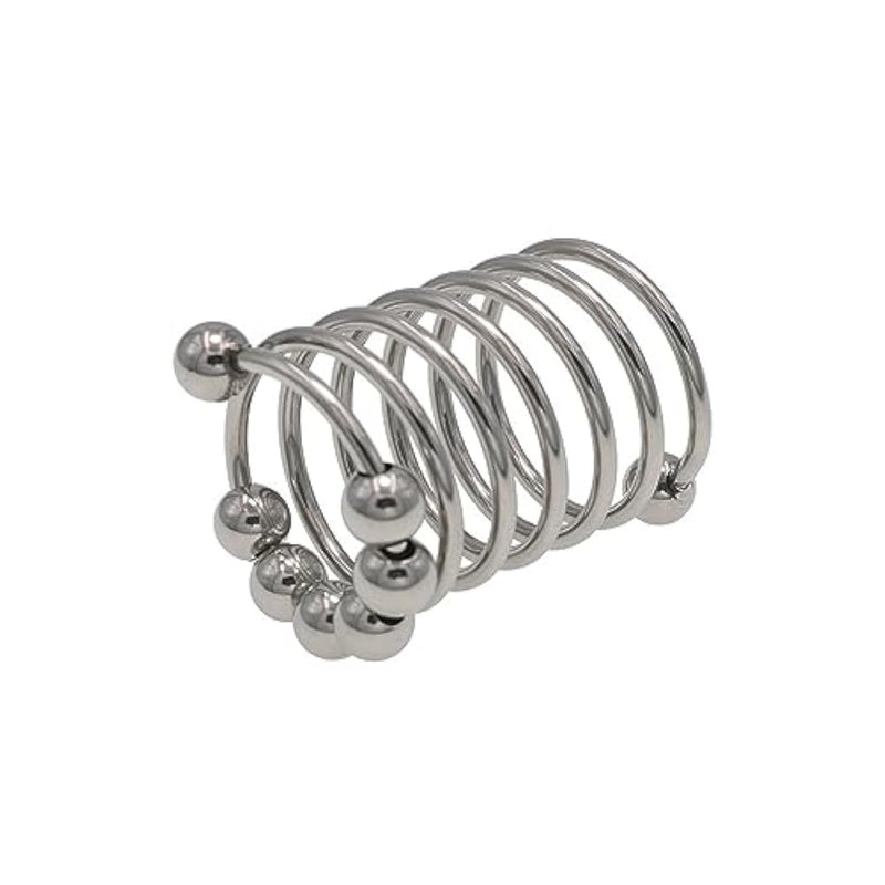 Stainless Steel Penis Ring Mace Penis Training Ring For Sex Toys Cock Ring 35 Mm