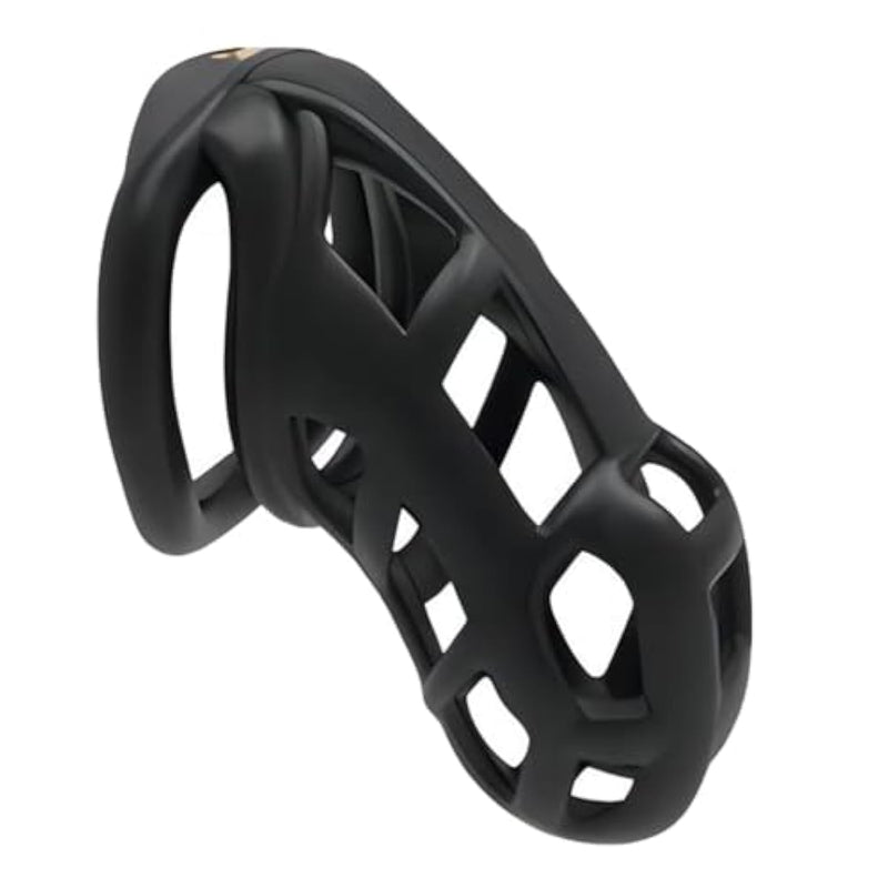 New Chastity Cage 3.0 Male Chastity Device With 4 Rings Male Chastity Cage Resin Cock Cage Chastity Cage Lightweight Chastity Cage For Man Penis Bondage Exercise Male Sex Toy?Standard?
