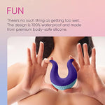 Volea Fluttering Tip Clitoral Vibrator For Women - Premium Soft Silicone Clitoral Stimulator Sex Toy With 10 Modes - 100% Waterproof, Usb Rechargeable Adult Sex Toys For Solo Play Or Couples (Purple)