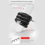 Silicone Electric Shock Restraint Male Penis Ring Electric Cock Ring With Remote?Adjustable Electro Sex Penis Stimulator, 8 Shock Modes 19 Intensities Sm Sex Toys For Men Couples