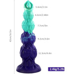 16.5 In Knot Dildo,Huge Monster Dildo With 4 Big Knots,Silicone Fantasy Dildo With Strong Suction Cup,Dog Dildo Adult Sex Toys & Games For Women Men Gay
