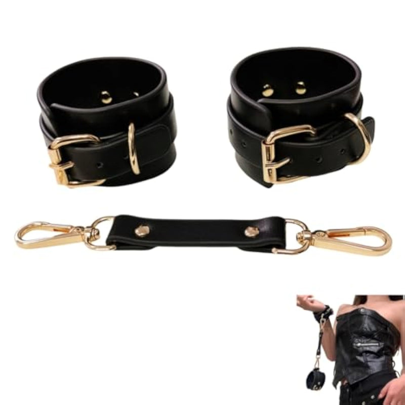 Bdsm Bondage Handcuffs Restraints Pu Leather Ankle Cuffs Sex Toys Adjustable Bracelets Sm Games For Adult