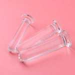 Dildo Butt Plug Trainer Anal Training Set Toy Prostate Temperature Play Glass Anal Beads Explore Sensation Play Sex Toys for Beginners Insert Toys Advanced, Transparent