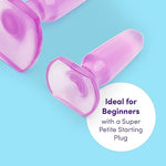 Beginners Butt Plug Kit, 3 Piece Anal Training Set for Couples