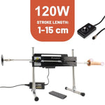 Premium Sex Machine, Wired/Wireless Version Double Rod Stroke 3Cm-15 Cm Adjustable Telescopic Length With Dildo Attachments For Women And Men (Wired/Wireless Version)