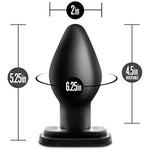 Anal Adventures Xl Anal Plug - Tapered Tip For Easy Insertion Butt Toy - Base Anchors Plug Safely Outside The Body - Soft And Comfortable Stay Put Design - Sex Toy