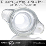 Gape Glory Clear Hollow Plug, Large (Af816-Large)