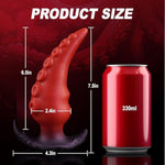 7.50" Large Butt Plug Tentacle Buttplug, Xl Anal Plug Wearable Anal Stretcher, Huge Monster Anal Dildo Fantasy Buttplug For Prostate & G-Spot, Adult Sex Toys For Men Women