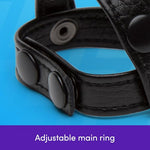 Bondage Boutique T Style Cock Ring & Ball Splitter for Couples