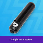Enjoy Small, Discreet Bullet Vibrator for Women, Black