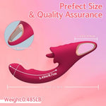 Vibrator Sex Toys For Women, Adult Toys Vibrators Rose Sex Toy With 9 Licking & Flapping Modes, 9 Vibrations Tongue Clit Stimulator, G Spot Vibrator Female Sex Toys Sex Novelties