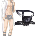 Bdsm Men'S Chastity Belt Chastity Devices Harness Men'S Bondage Leather Chastity Lock Pants Underwear, Fetish Bed Restraints G-String Slave Erotic Chastity Penis Cage With Key & Lock