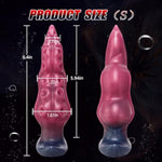 3 Pcs Metal Anal Butt Plug& Tentacle Anal Plug