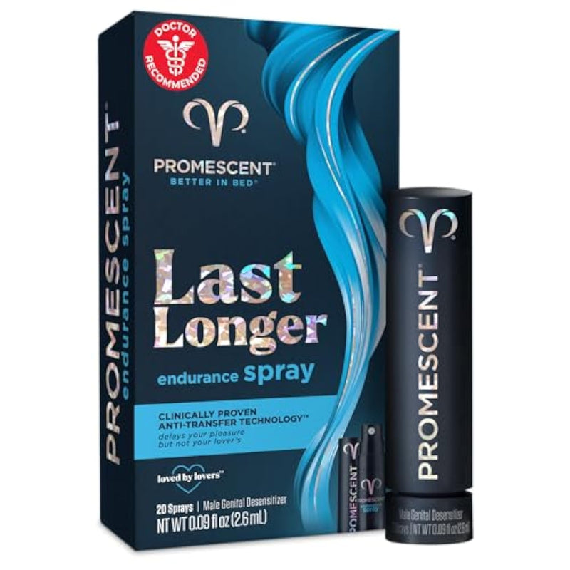 Desensitizing Delay Spray For Men Clinically Proven To Help You Last Longer In Bed - Better Maximized Sensation + Prolong Climax For Him, 2.6 Ml