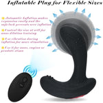 Automatic Vibrating Inflatable Anal/Butt Plug Prostate Massager With10 Vibrating Modes For Men, Anal Dilator Training Sex Toys Vibrator Sex Toys For Women Anal Sex Toys For Lgbt Pleasure