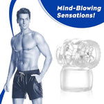 Fit for Hitachi Magic Wand Headgear Massage Fascia Gun Accessories Wand Attachments HQ Men's Gift Silicone Material Inner Diameter 2 Inch