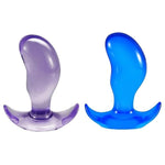 5 Inch Purple Mango Anal Plugs + Blue Mango Butt Plugs