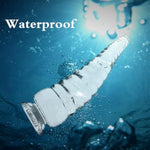 3 Pieces Large Butt Plug For Women Men Threaded Anal Training Set For Beginners Adult Sex Toy Prostate Massage Stimulator Octopus Tentacle Shaped Anal Plugs For Couple (Transparent)