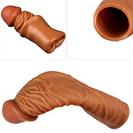 Liquid Silicone Penis Sleeve Cock Enlargement And Penis Sleeve Silicone Realistic Cock Extender