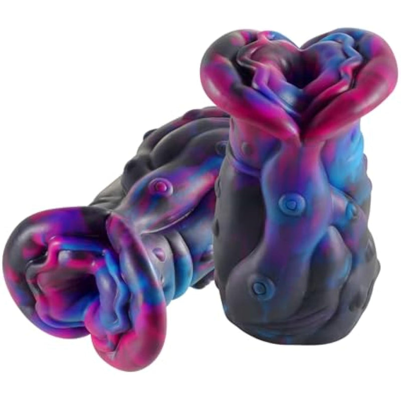 Male Masturbators Mouth Sex Toys For Men, Soft Silicone Pocket Pussy Stroker Rose Masturbation Cup, Fantasy Monster Oral Sex Doll Blowjob Machine With Lifelike Textured Vagina Anus For Penis Training