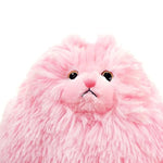 Cute Pink Cat Stuffed Animals Plush Toy,Kids Plushies Cat Teddy Soft Toy Birthday For Girls,Stuffed Cat Plush Animals