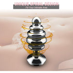 Metal Anal Plug,Buttplug, Anal Toys,Anal Sex Toys For Men And Women,Sex Toy For Vagina,Anal Training But Plug For Anal Trainer,Butt Plug For Couples (Medium), Red