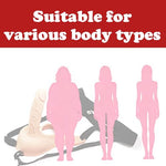 Wearable Strap Dildo Silicone Strapon Adjustable Harness for Men