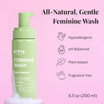 Pixie Menstrual Cup Wash 2-Pack - Foaming Cleaner - pH Balanced & Plant Based - for Menstrual Cups and Discs, 200mL Each