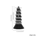 2.4" Diameter Thick Big Anal Plug, 9.05 Inch Threaded Nail Shape Butt Plugs With Powerful Suction Base, Protate Massage Anal Training Dildo G-Spot Sex Toys For Women Men Adults - Black