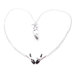 Adult Nipple Chain With Anal Plug Nipple Labia Clitoris Clamp Body Chain Toys G Spot Anal Trainer Metal Butt Plug Kit Bdsm Fetish Sex Adult Toy For Beginner Adult Women Men Couple Sm Game