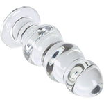 Pagoda Large Glass Anal Plug Crystal Butt Plug Wand Anal Trainer Anus Expander Sex Toy (Large)