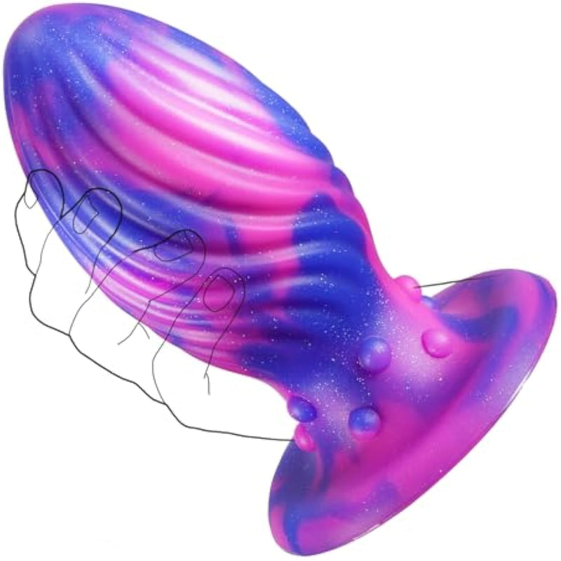 Large Butt Plug 5.6 Inch - Premium Liquid Silicone Anal Plug With Powerful Suction Cup, Prostate Massager For Couples, Stretching & Training Toy, Gay-Friendly