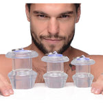 Ass Bung Clear Hollow Anal Dilator 3.5", Large