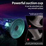 Sex Toys Butt Plug Anal Dildo, Huge Anal Inflatable Dildo Silicone with Suction Cup, Fantasy Monster Dildo Anal Trainer Stretcher Dilators for Women Men Couple 02