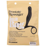 Doc Johnson Prostate Massager in A Bag, Black - for Adults Only