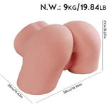 20Lb Sex Doll Big Ass Male Masturbator Sex Toys - Life Size Sex Dolls Male Sex Toy Fake Pocket Pussy With Vagina Anal Toys, Adult Toys For Men Couples, Tpe Sex Doll, Flesh