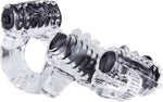 Vibrating Couples Set for Couples, VibrOMan, Black, 1ct