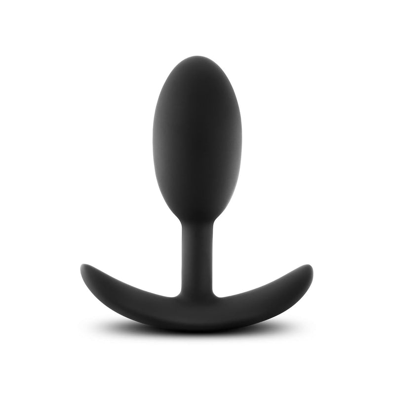 Anal Adventures Platinum Vibra Slim Silicone Anal Plug - Motion Activated Vibrations Via Movement Of Inner Bearing - Base For Safety, Comfort & Wearability - Ultrasilk Smooth Sex Toy