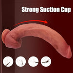 14 Inch Realistic Huge Dildo Sex Toys, Big Thick Dildos With Suction Cup For Anal G-Spot Stimulate, Long Flesh Dildo Like Real Skin, Gaint Dildos For Men Women Sexual