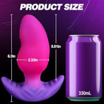 6.3In Mango Shaped Large Butt Plug With Safe T-Base, Silicone Huge Anal Plug Xl Buttplug Anal Stretcher For Advanced Players, Big Prostate Dildo Wearable Butplug, Sex Toys For Gay Men Women