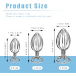 Anal Plug,Metal Buttplug,Hollow Out Anal Toys,Anal Sex Toys For Beginners And Advanced Users,Sex Toy For Vagina,Anal Training But Plug,Plug Anal For Couples (Large), Silver