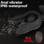 Inflatable Expand Anal Plug, Remote Control Expandable Anal Vibrator With 10 Vibration Modes G Spot Stimulator Prostate Massager